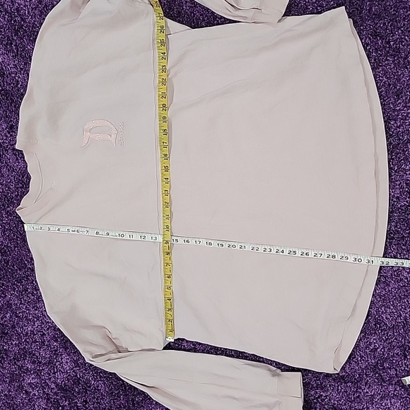 DISNEY Spirit Jersey Pink and Pink Puff Glitter Letter Spellout - Picture 7 of 8